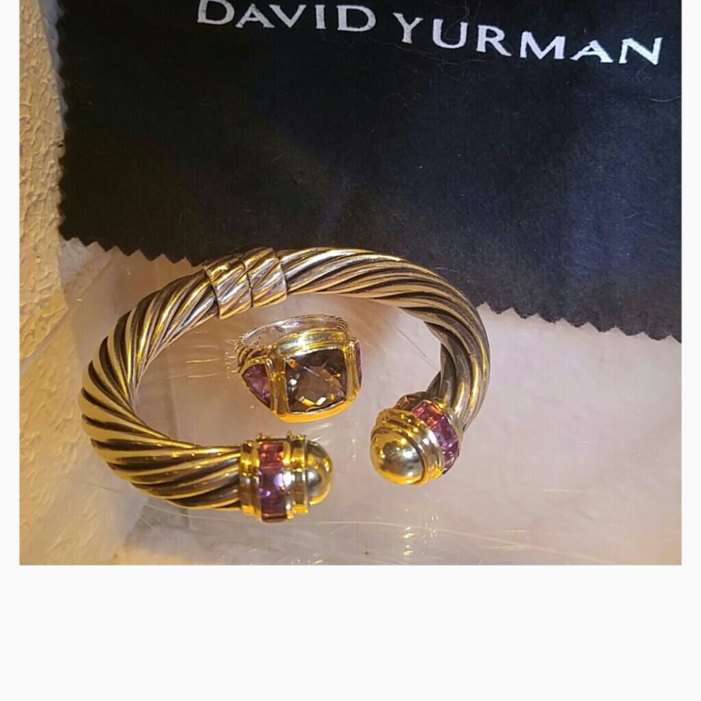 SOLD! David Yurman Stunning Braclet & Ring